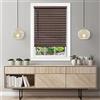 Achim Home Decor - Tenda veneziana oscurante senza fili, larghezza 81 cm, lunghezza 162 cm, dimensioni doghe in vinile da 5,1 cm, mogano, filtro della luce GII Luna con filtro della luce orizzontale,