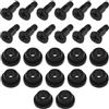 Create idea 12PCS 3.5 Pollici Vite Disco Rigido con Gomma Rondella Kit Hard Drive Shock Absorbing Vite di Assorbimento degli Urti per 3.5 Pollici HDD SSD Computer Case