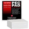 Photographic Solutions PEC-PAD Lint Free Wipes 4"x4" Non-Abrasive Ultra Soft Cloth for Cleaning Sensitive Surfaces like Camera, Lens, Filters, Film, Scanners, Telescopes, Microscopes, Binoculars. (100 Sheets Per/Pkg)