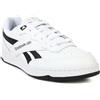 Reebok Unisex's BB 4000 Sneaker, Ftwwht Cblack Purgry, 35 EU