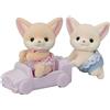 Sylvanian Families, 5697, Gemelli Volpe Fennec