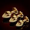 SuperLove Nympho Butt Plugs Set Gold