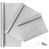 GTNCE 3 Pezzi Tarocco per Impasti, Spatola Cucina in Acciaio Inox, 15/20/25cm Tarocco Cucina, Spatola Pizza Multiuso con Scala Graduata, Tagliapasta Per Torte Pizza Dough Pasta Utensili da Forn