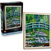 Lego art claude monet - lo stagno delle ninfee - 31220