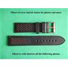 Morellato 22 MM Braccialetto Morellato Pelle Autentica Racing Rally Profili E Sotto Rosso