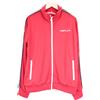 Replay Icons Uomo Felpa 2XL con Zip collo Alto Logo Rosso Brillante Crew Casual