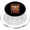 Resilient Phoenix Art Le fiamme della fenice risorgono dalle ceneri I Rise Rebirth PopSockets PopGrip per MagSafe