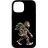 Bigfoot Bonsai Tree Lovers Custodia per iPhone 15 Bigfoot - Albero bonsai da portare con sasquatch, giardino, natura zen