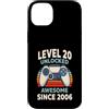 Level 20 Unlocked Awesome Since 2006 Custodia per iPhone 14 Plus Livello 20 sbloccato fantastico dal 2006