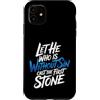 Bible Reflection Grace Reminder Custodia per iPhone 11 Let He Who Is Without Sin Cast The First Stone |-
