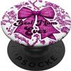 For Mum Inspirations Chinoiserie Nastro Floreale Fiocco Rosa Supercute Best Mum Ever PopSockets PopGrip Adesivo