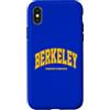 Berkeley University Custodia per iPhone X/XS Logo collegiale PAFI460 dell'Università di Berkeley