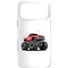 Men , Women Monster Truck for Kids , Boy Custodia per iPhone 17 Pro Max Monster Truck per bambini giovani e adulti