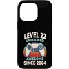 Level 22 Unlocked Awesome Since 2004 Custodia per iPhone 13 Pro Livello 22 sbloccato Fantastico dal 2004