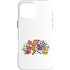 Retro Classroom Creations Custodia per iPhone 16 Pro Max Discoteca Groovy Teacher Sparkle Design Apple Classroom