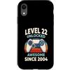Level 22 Unlocked Awesome Since 2004 Custodia per iPhone XR Livello 22 sbloccato Fantastico dal 2004