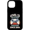 Level 22 Unlocked Awesome Since 2004 Custodia per iPhone 15 Livello 22 sbloccato Fantastico dal 2004