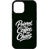 Caffeine Chaos Coffee Lover Humor Life Custodia per iPhone 12 mini Alimentato da caffè e caos Caffeina divertente