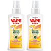 Vape Derm Herbal Lozione Antipuntura, Protegge da Zanzara Comune, Tigre, Tropicale, Efficace fino a 8 h, Ideale per Pelli Sensibili,100ml