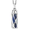 Engelsrufer - Catena per Collana Argento Sterling Altra Forma lapislazzuli Donna, Argento, Länge: 50 cm - ERN-Heal-LP-S