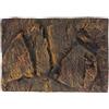 Alipis Habitat rettile sfondo bordo 3D PU rettile serbatoio decorazione tartaruga serbatoio sfondo terrario decorazione habitat animale domestico sfondo per lucertola serpente recinzione 45 x 30 x