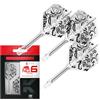 Target Darts Target Japan Diamond Sistema di Alette Asta per Freccette K Flex, No.6 | Confezione da 3 Kflex all in One Flight, Player Edition Kosuzu Iwao Accessori Freccette | K-Flex Dart STEM - Intermedio (26mm)