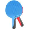Cornilleau Kit 2 Racchette Ping Pong Soft Bat da esterno 2 Kg
