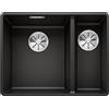 BLANCO 525984 SUBLINE 340/160-F Lavello da Cucina, Nero