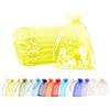 MORAINJAY 100 Pezzi Sacchetti Organza,7x9cm Giallo Sacchetti Organza Regalo,Borse Organza con Coulisse,Sacchetti Confetti per Matrimonio,Bomboniere,Caramella,Gioielli