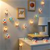 HHMTAKA Elementi dello spazio esterno Luci della stringa dei bambini 3M 20LED luci della stringa del fumetto luci della decorazione della stanza dei bambini Luci della decorazione della stanza dei