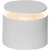 Zafferano, Push-Up, Lampada da Tavolo Ricaricabile e Senza Fili con Controllo Touch, Utilizzabile anche come Lampada da Esterni, Dimmer, 2200-3000 K, Altezza 80-100 cm, Colore Bianco