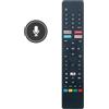 OEM Telecomando - Controllo vocale - Telecomando per TV - Nessuna configurazione richiesta - Portata di 10 metri - Colore: nero