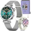 EpochTec Smartwatch Donna, AURORA Ultradelgada 1.19 Schermo Touch Chiamate Bluetooth 200mAh 100+ Modalità Sportive, SpO2, Orologio Cardiologico, Monitor del Sonno, Contapassi, IP68, Orologio Sportivo