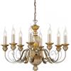 Ideal Lux FIRENZE SP8 ORO Mod. 020839 Lampada A Sospensione 8 Luci
