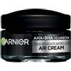 Garnier air cream aha+bha con carbone crema opacizzante leggera 188 g