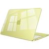 FINTIE Cover Compatibile con MacBook Neo 13 Pollici A3404 (A18 Pro Chip, 2026) -Ultra Sottile Trasparente Custodia Rigida Protettivo Guscio Rigido Case per MacBook Neo 13", (Giallo agrume)