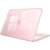 FINTIE Cover Compatibile con MacBook Neo 13 Pollici A3404 (A18 Pro Chip, 2026) -Ultra Sottile Trasparente Custodia Rigida Protettivo Guscio Rigido Case per MacBook Neo 13", (Rosa pastello)