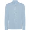 RRD CAMICIA OXFORD JACQUARD - S25253 - azzurro