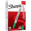 Sharpie pennarelli indelebili | punta fine | verde | 12 pezzi