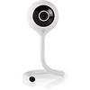 Nedis - Telecamera IP intelligente Wi-Fi - Sensore climatico - Full HD 1080p - Controllo app - Sensore climatico, temperatura ambiente e umidità