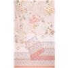 Bassetti Hanami 9330071 - Foulard in 100% cotone, colore: Beige 41, dimensioni: 350 x 270 cm