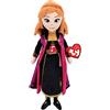 TY T02407 Princess Anna W/Sound-Beanie-MED, multicolore