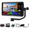 FEELWORLD FW568 V3 Monitor da campo per fotocamera 4K da 6 pollici con batteria da 2800mAh Monitor DSLR Full HD 1920x1080 3D lUT Borsa per il trasporto, parasole,Peaking Focus Assist HDMI Input/Output
