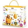 SASSI Le api. Magico puzzle ad acqua. Ediz. illustrata. Con pennello. Con puzzle da 54 pezzi