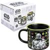 Paladone Tazza Termica Star Wars The Mandalorian e Grogu in Ceramica, 350 ml, Grafica Termosensibile con Simboli, Prodotto Ufficiale