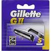 Gillette GII Lame Comfort da uomo intercambiabili, confezione da 5, Lamette di Ricambio, facili da sostituire