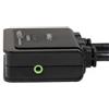 StarTech.com Switch KVM cavo HDMI USB 2 porte con audio e switch remoto ? Alimentazione USB