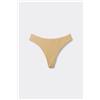 Tezenis Bikini Brasiliano Sgambato Stondato Sparkling Touch Oro Donna Naturale