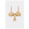 Tezenis Bikini Push-up Leggermente Imbottito Sparkling Touch Oro Donna Naturale