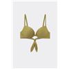 Tezenis Bikini Push-up Imbottito Sparkling Touch Verde Oliva Donna Verde